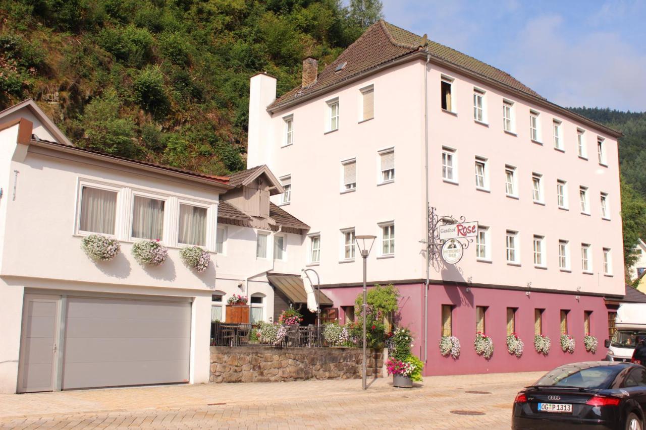 Gasthof Rose Hornberg Exterior foto